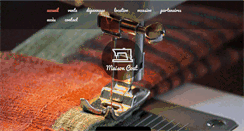 Desktop Screenshot of depannagemachineacoudre.com